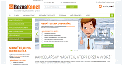 Desktop Screenshot of bezva-kancl.cz